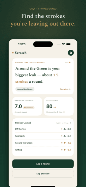 Scratch app screenshot