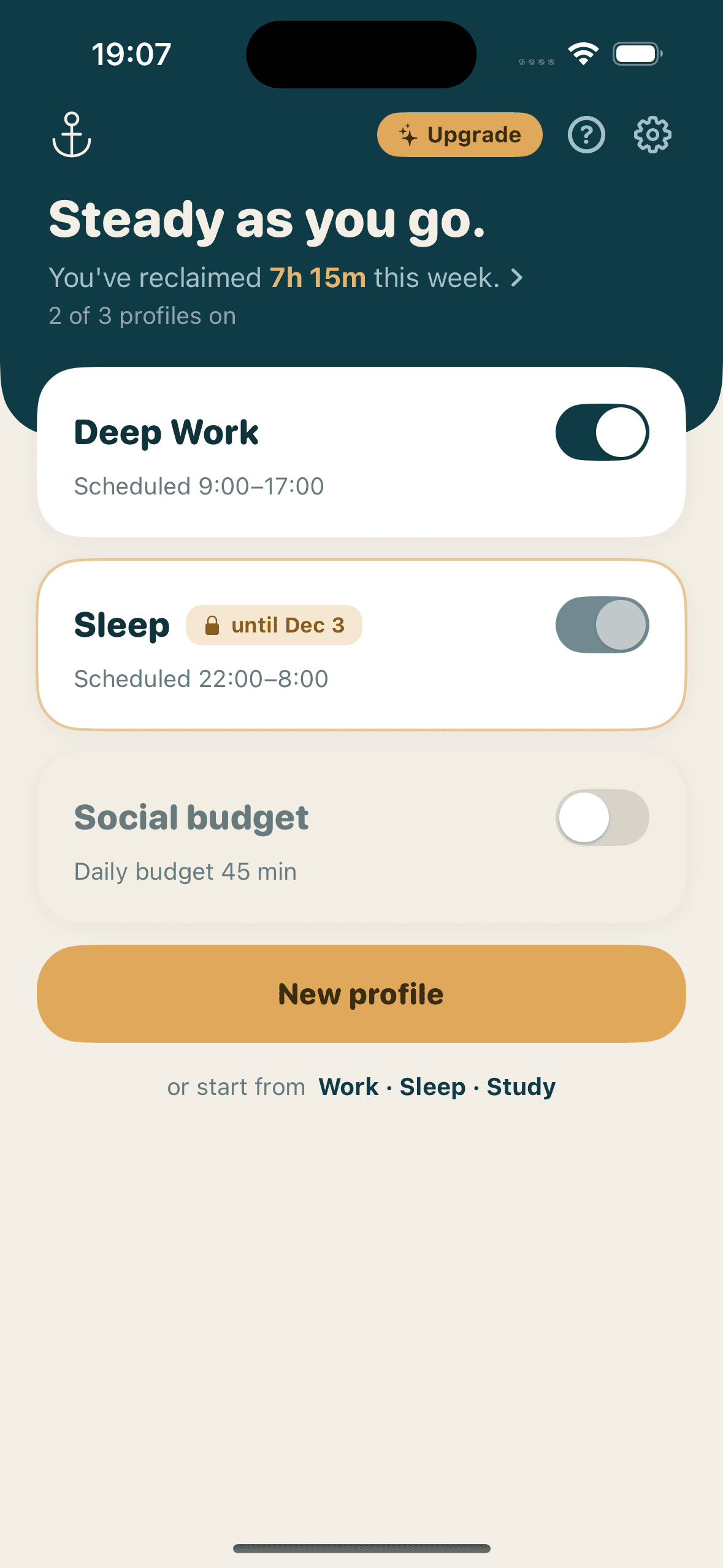 Anchor app shown on iPhone