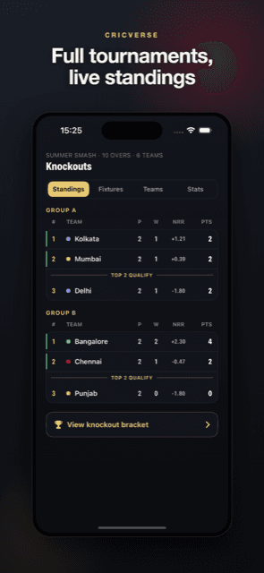 CricVerse screenshot 3