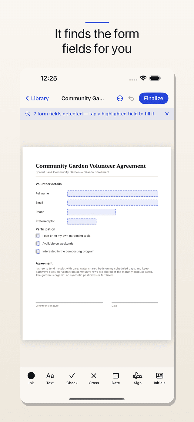 FormSign screenshot 2