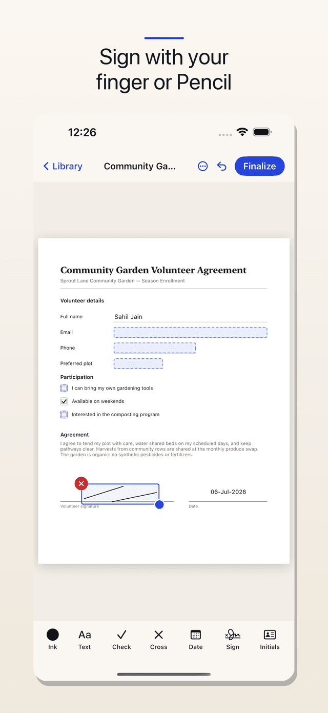 FormSign screenshot 3