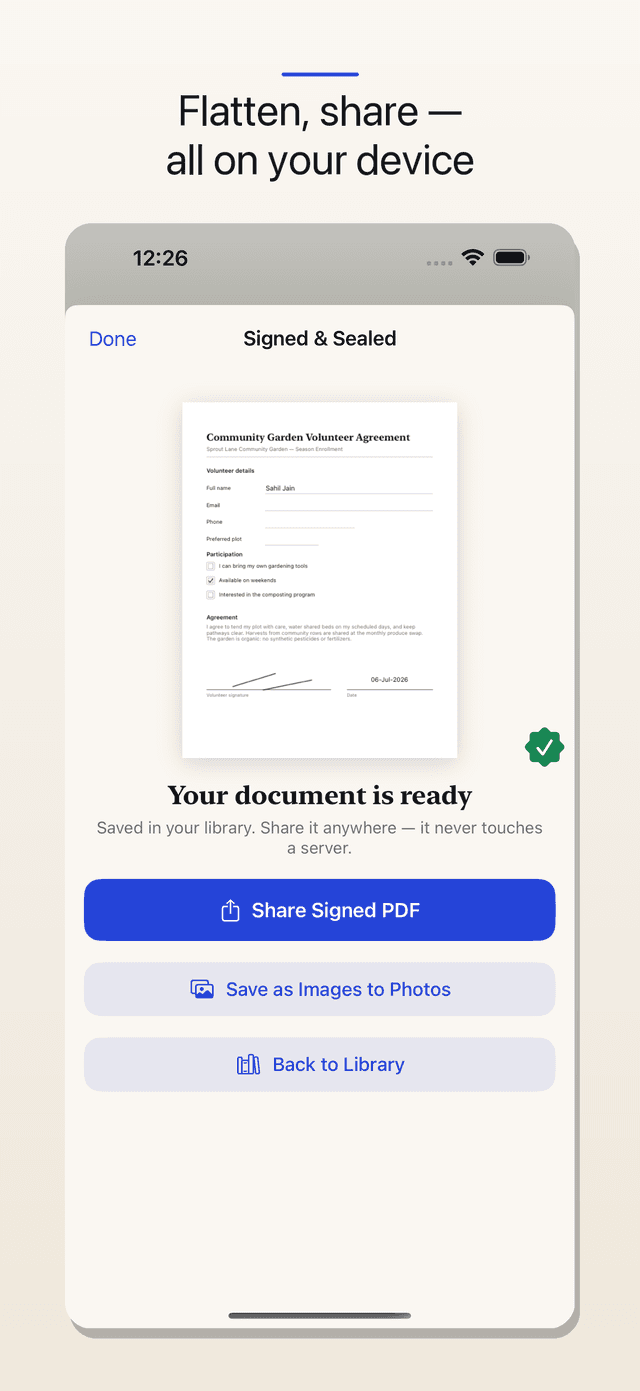FormSign screenshot 4