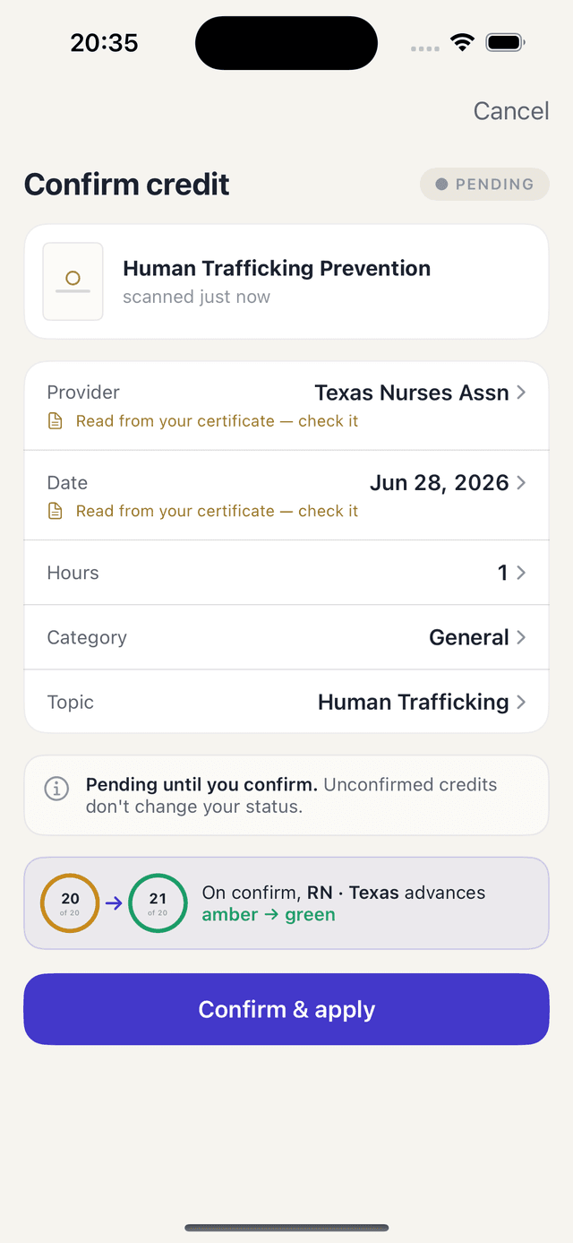Tenure screenshot 3
